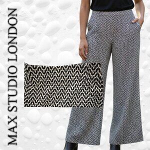Max Studio London Wide Leg Knit Pants – Size XL – NWT